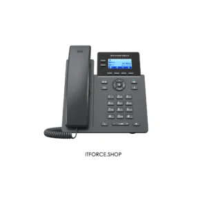 تلفن ویپ گرند استریم مدل GRP2602p نمای جلوی تلفن IP گرنداستریم GRP2602P با صفحه نمایش و کلیدها تلفن IP گرنداستریم GRP2602P متصل به شبکه با کابل PoE نمایش صفحه LCD تلفن گرنداستریم GRP2602P در حال نمایش وضعیت خطوط کلیدهای BLF روی تلفن IP گرنداستریم GRP2602P تلفن IP گرنداستریم GRP2602P روی میز کار بسته بندی و جعبه تلفن IP گرنداستریم GRP2602P
